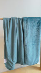 Glacier Blue | Bamboo Plush Blanket