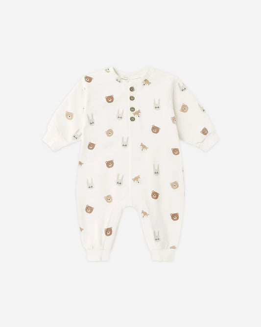 Relaxed Fleece Jumpsuit | Critters