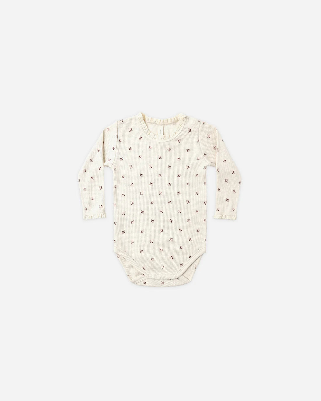 Waffle Long Sleeve Bodysuit | Fall Ditsy