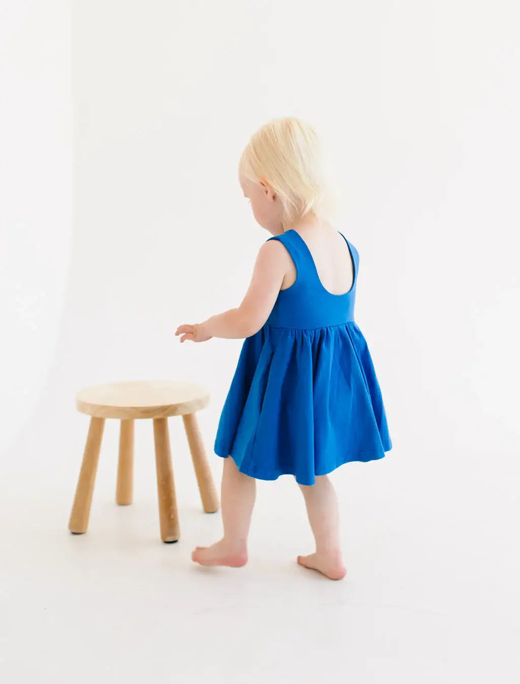 Tank Dress in Deep Sea Blue