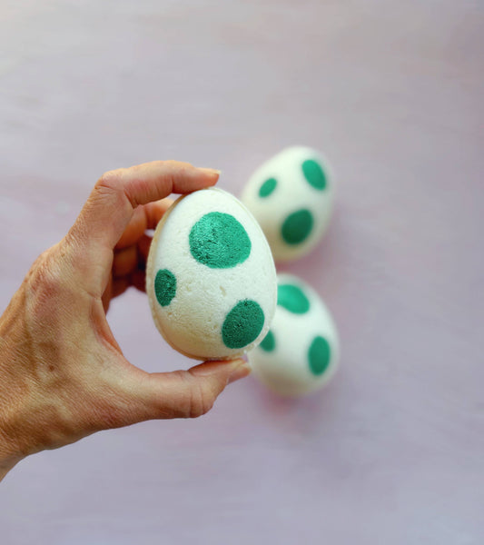 Yoshi Egg Bath Bomb (with toy inside!)