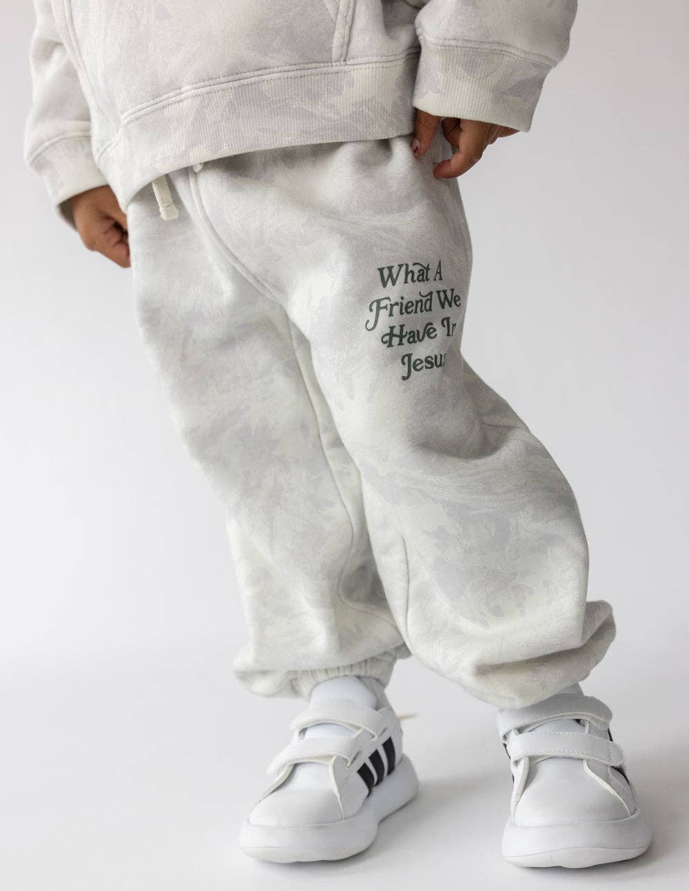 What a Friend in Jesus | Camo Kids Sweatpant