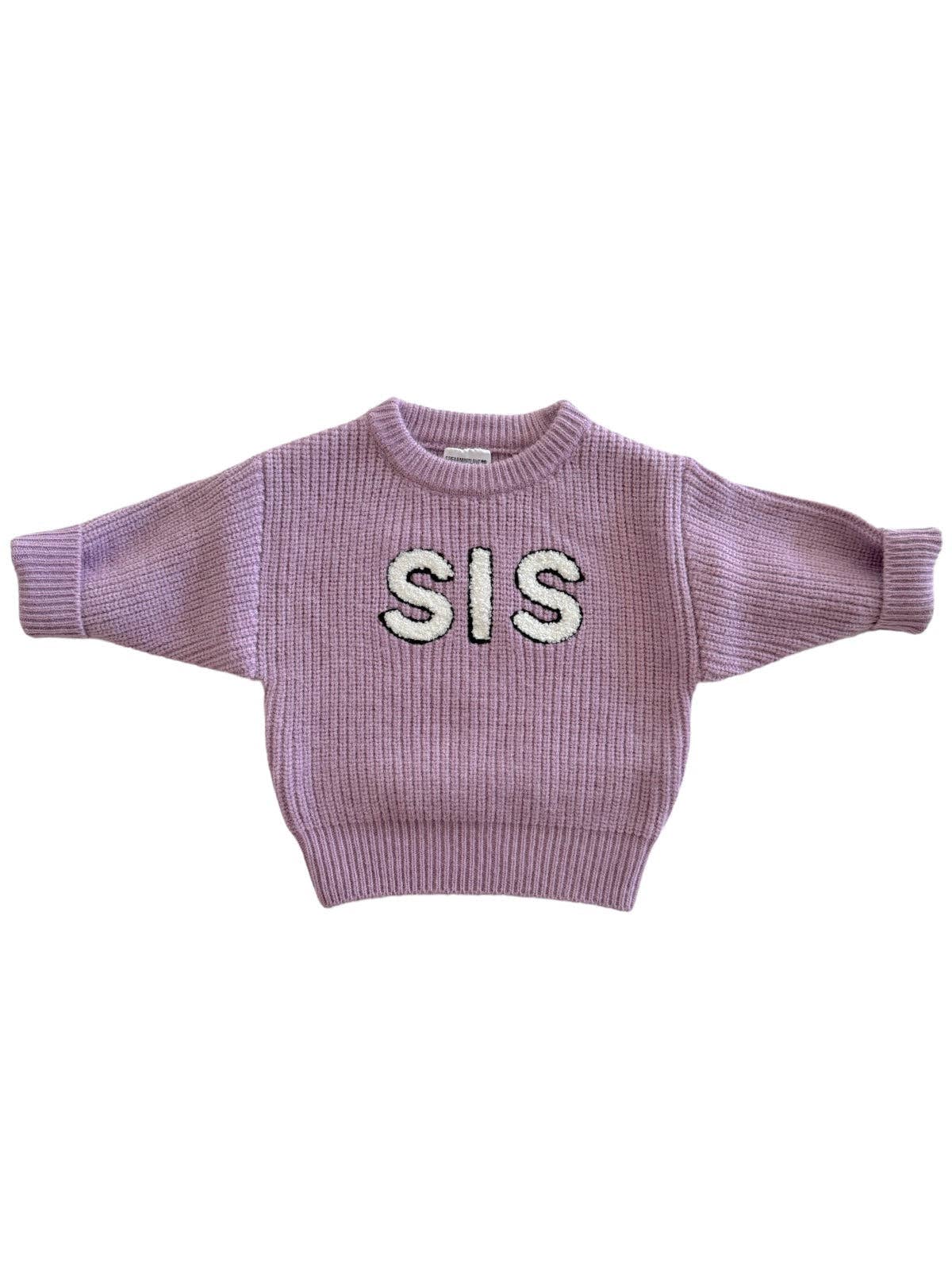 SIS Knit Sweater | Lavender