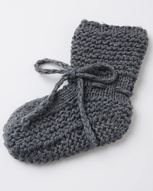 Knit Booties | Midnight