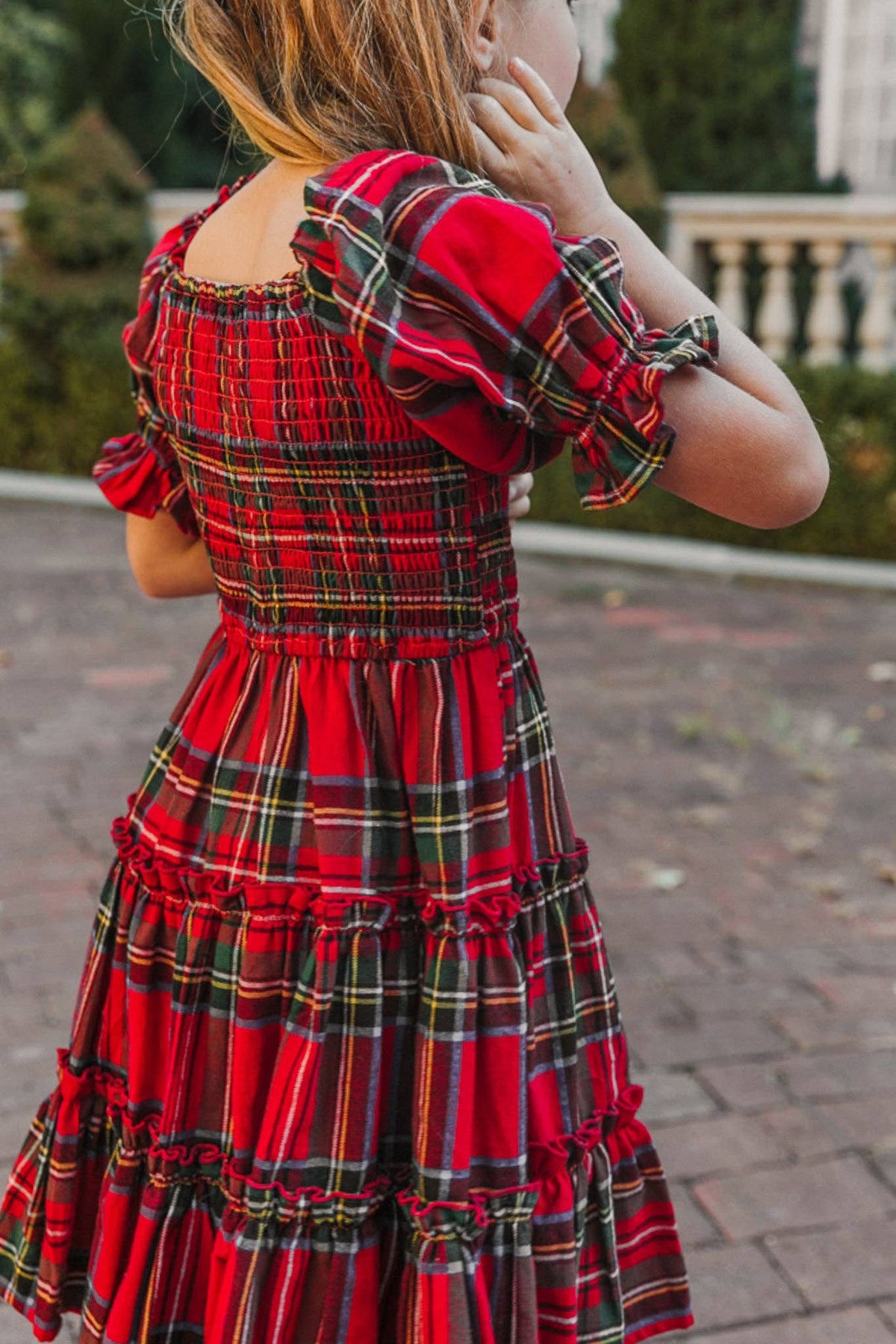 Madeline Dress | Holiday Plaid