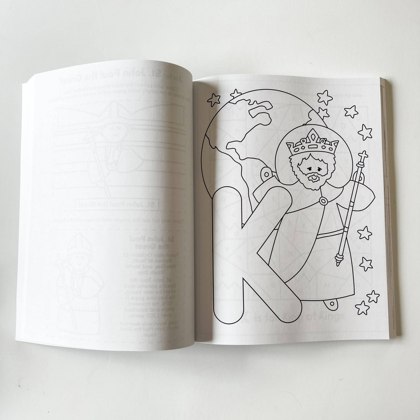Catholic ABC Activity Workbook for Preschool & Kindergarten