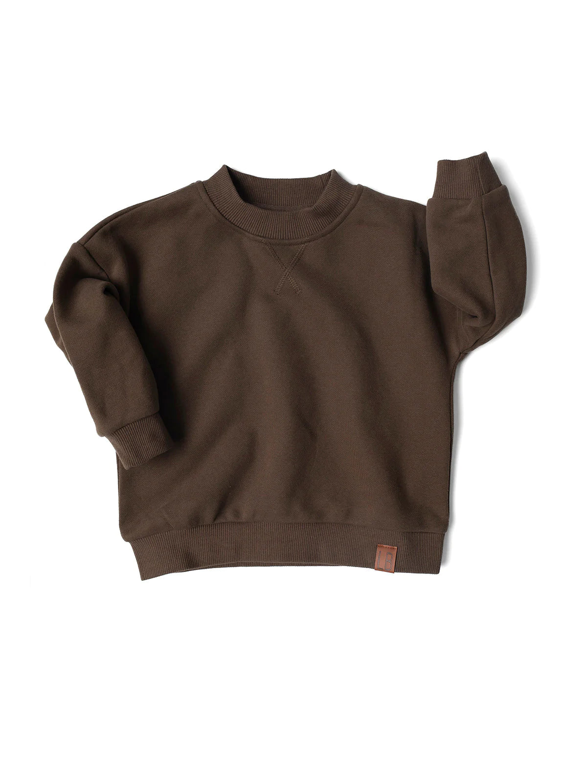 Elevated Crewneck | Cocoa