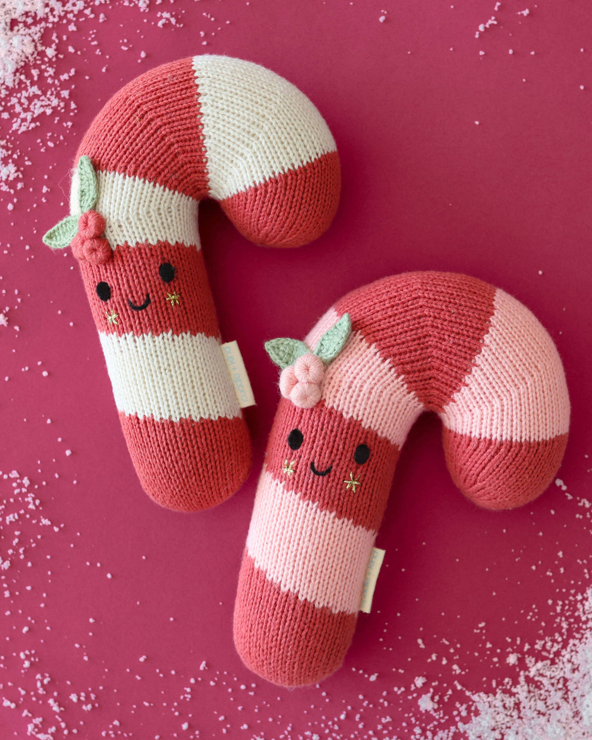 Baby Candy Cane (blush stripe) | cuddle+kind
