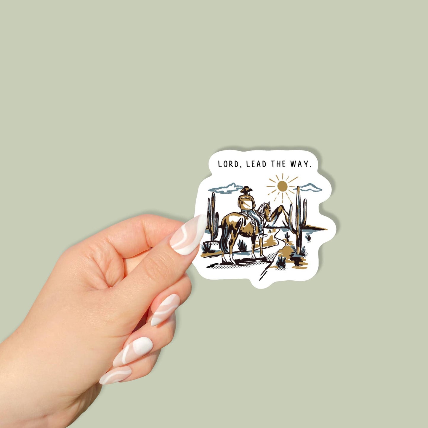 Lord Lead The Way | Vinyl Sticker