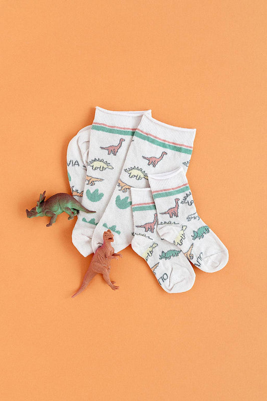 Dinosaur Sock: ADULT: Men's