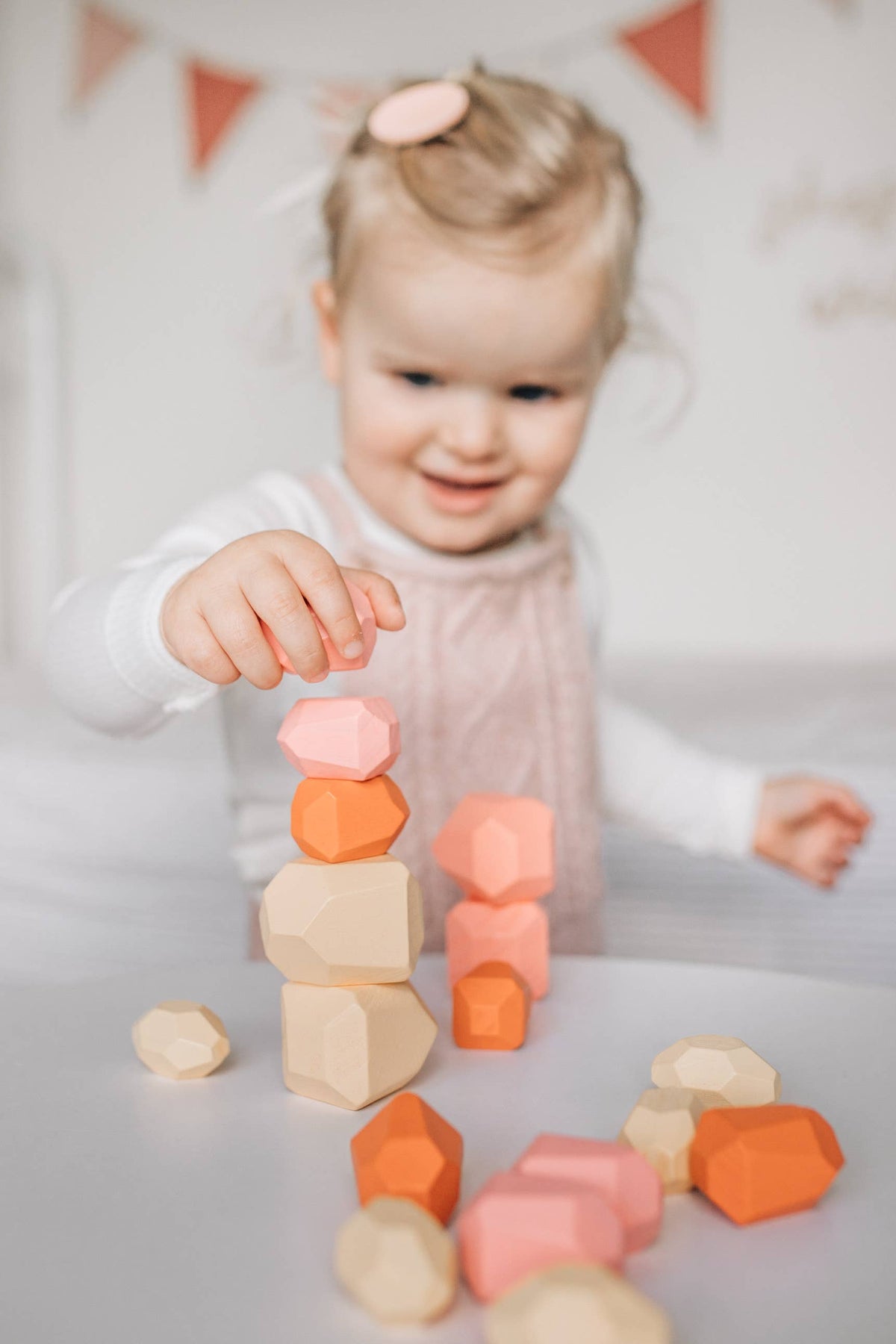 Patience Pebbles | Wooden Mindfulness Toy for Kids