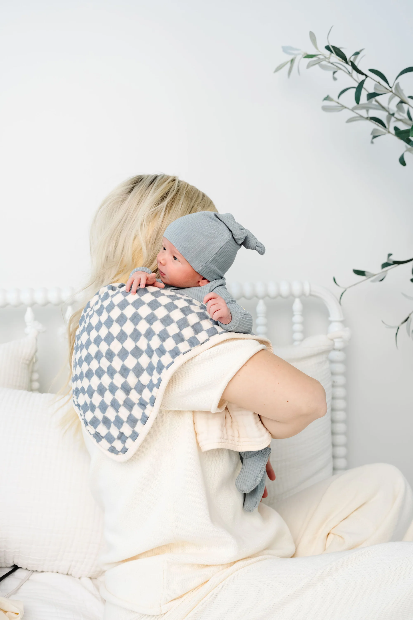 Cloud Muslin Burp Cloth 2 Packs | Miles + Cream