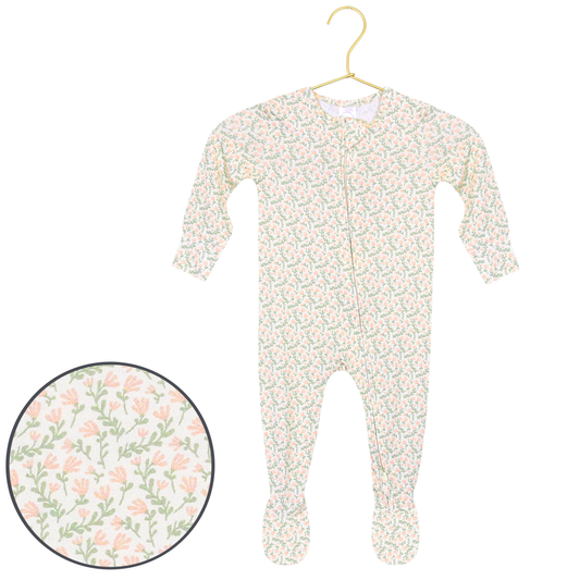 Quincy Zipper Footie