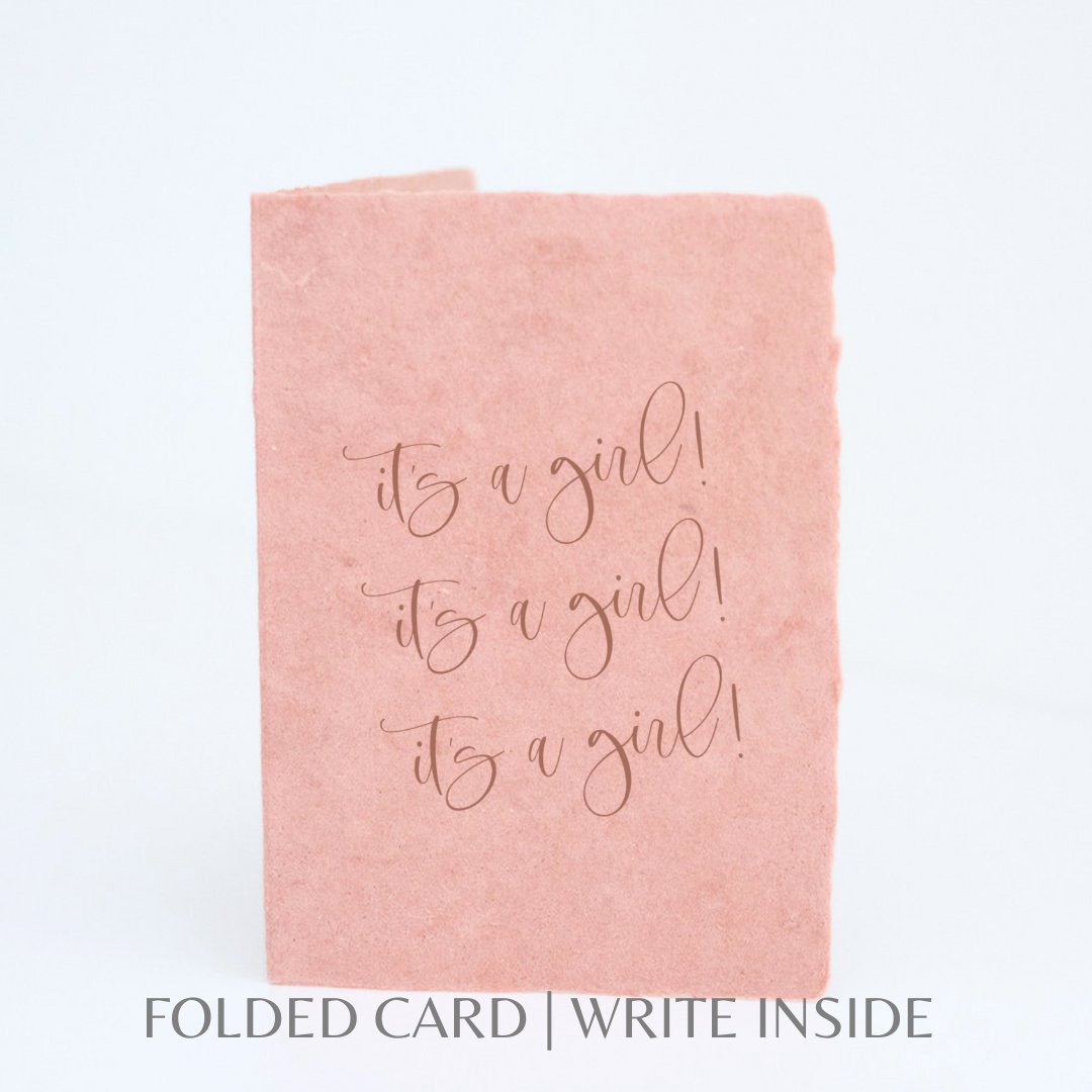 It's a Girl! | Greeting Card