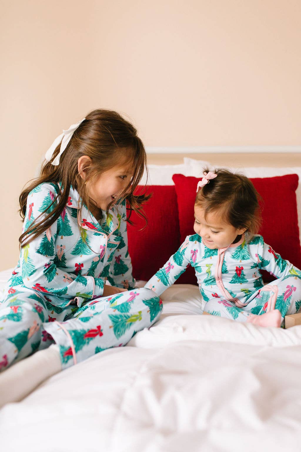 Bamboo Button Pajama Set | Trim The Tree