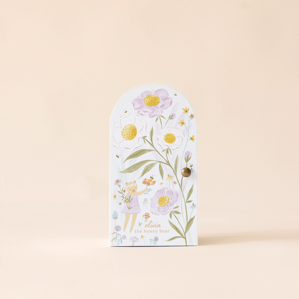 Tiny Olivia the Honey Bear | cuddle+kind doll