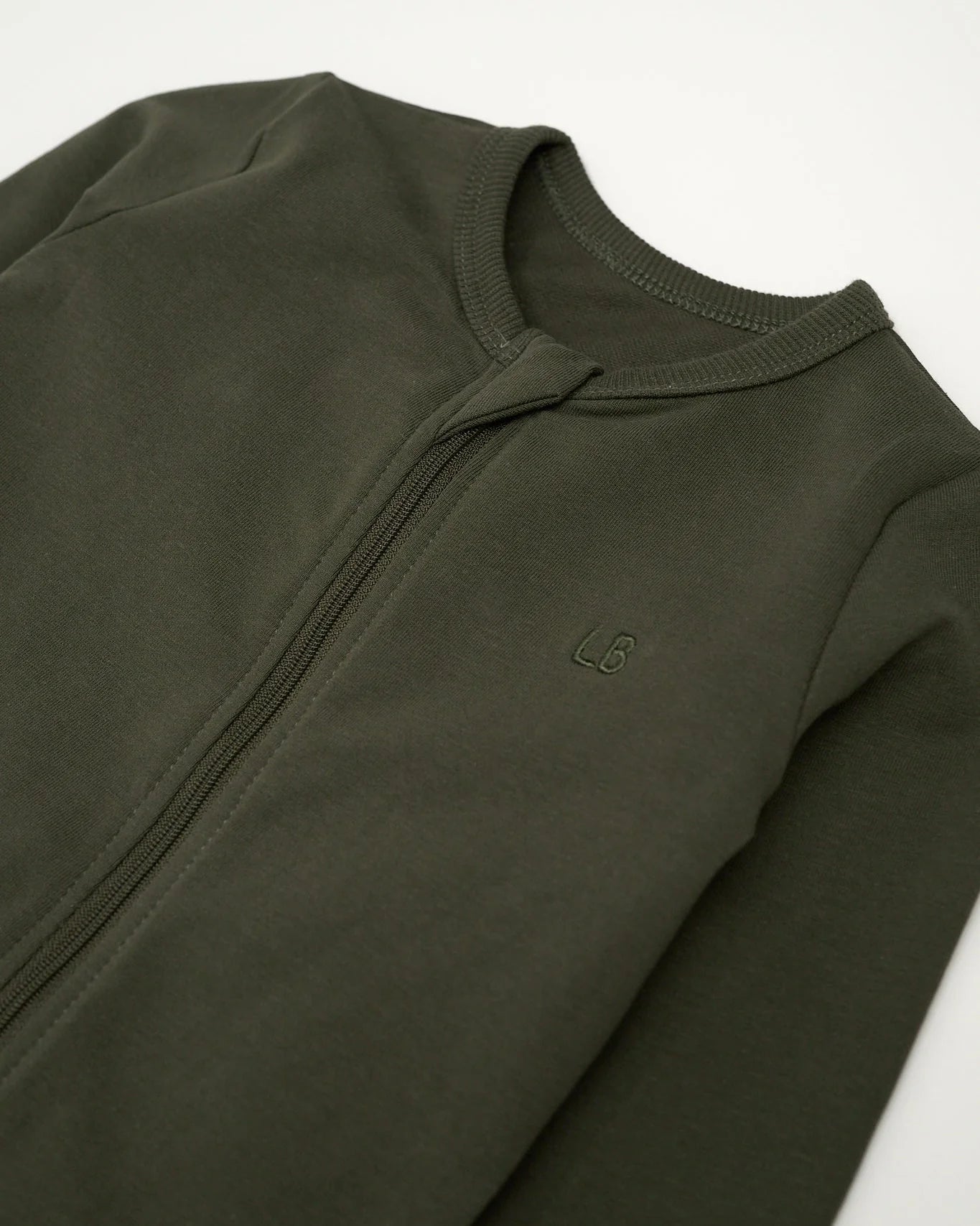 2-Way Zip Romper | Hunter