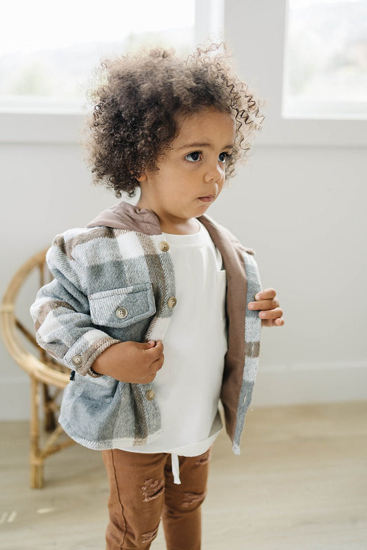 Forest Shacket | Grey