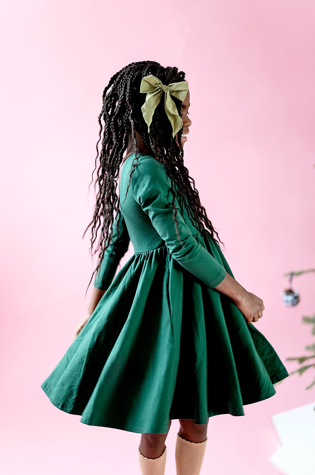 Gwendolyn Dress | Evergreen