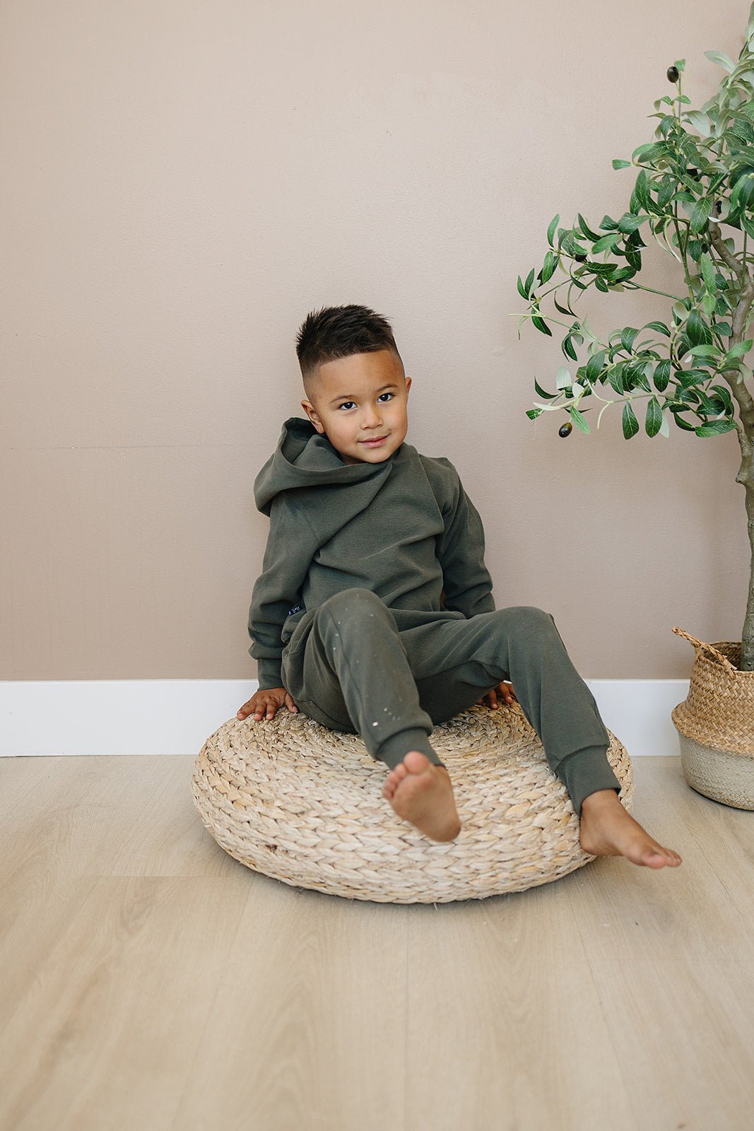 Harley Hoodie & Jogger Set | Olive Green