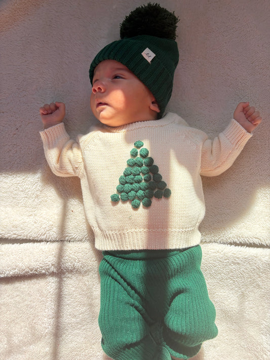 Pom Alpine Tree Sweater