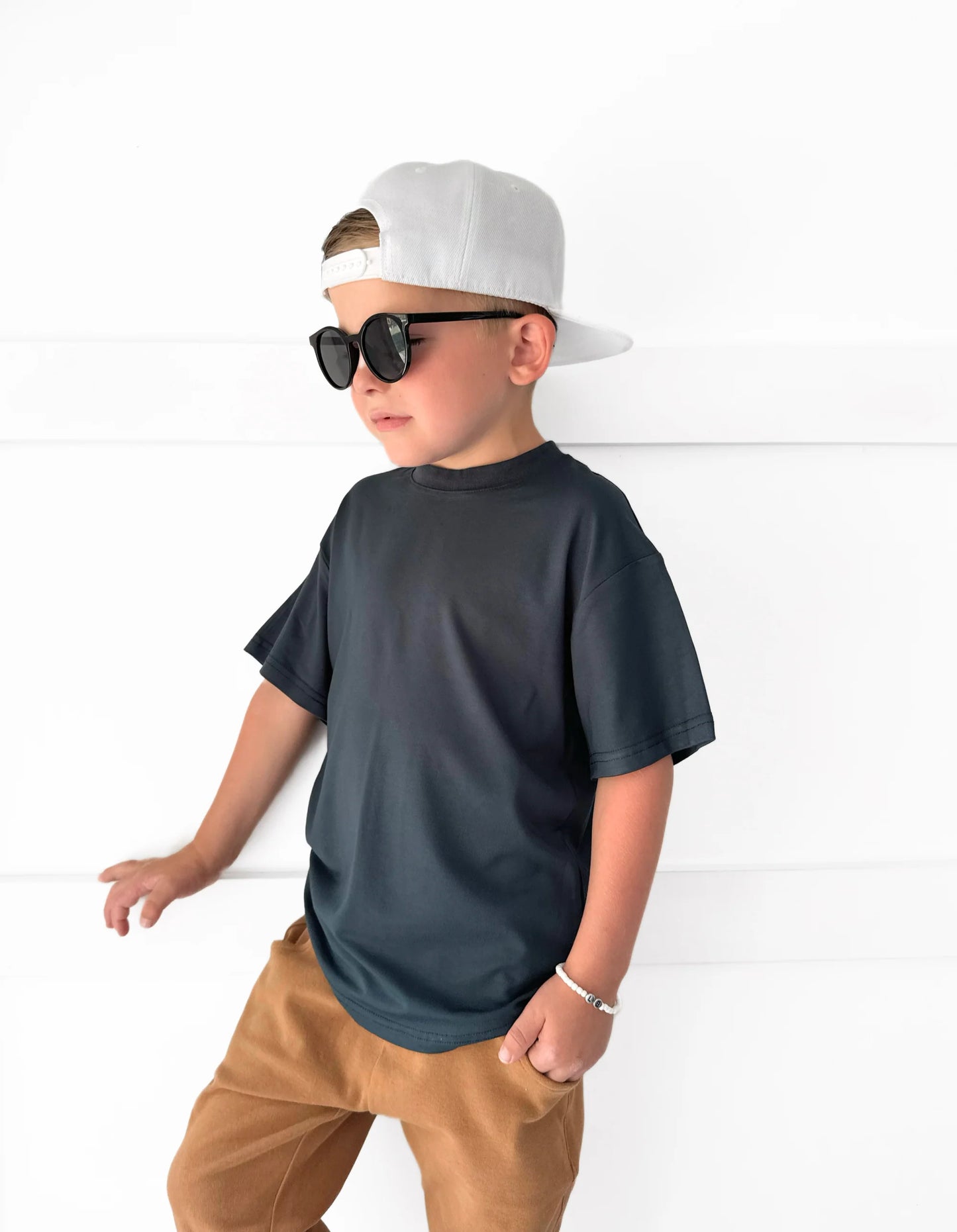 Oversized Bamboo Tee | Nightfall