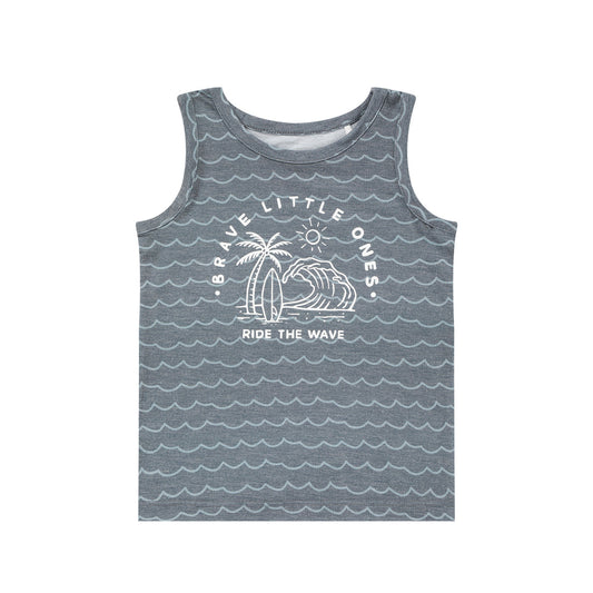 Ride the Wave Bamboo Tank
