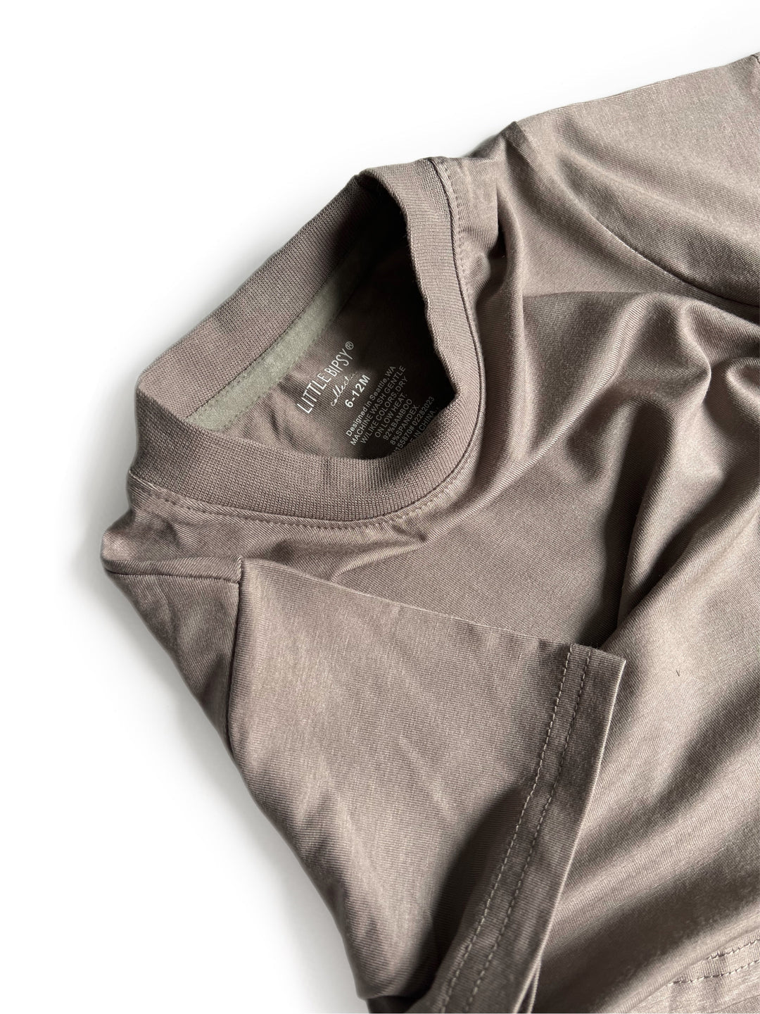 Oversized Bamboo Tee | Mushroom
