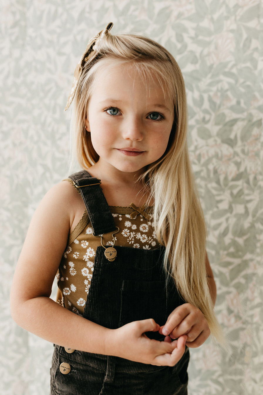 Tank Singlet - Daisy Floral