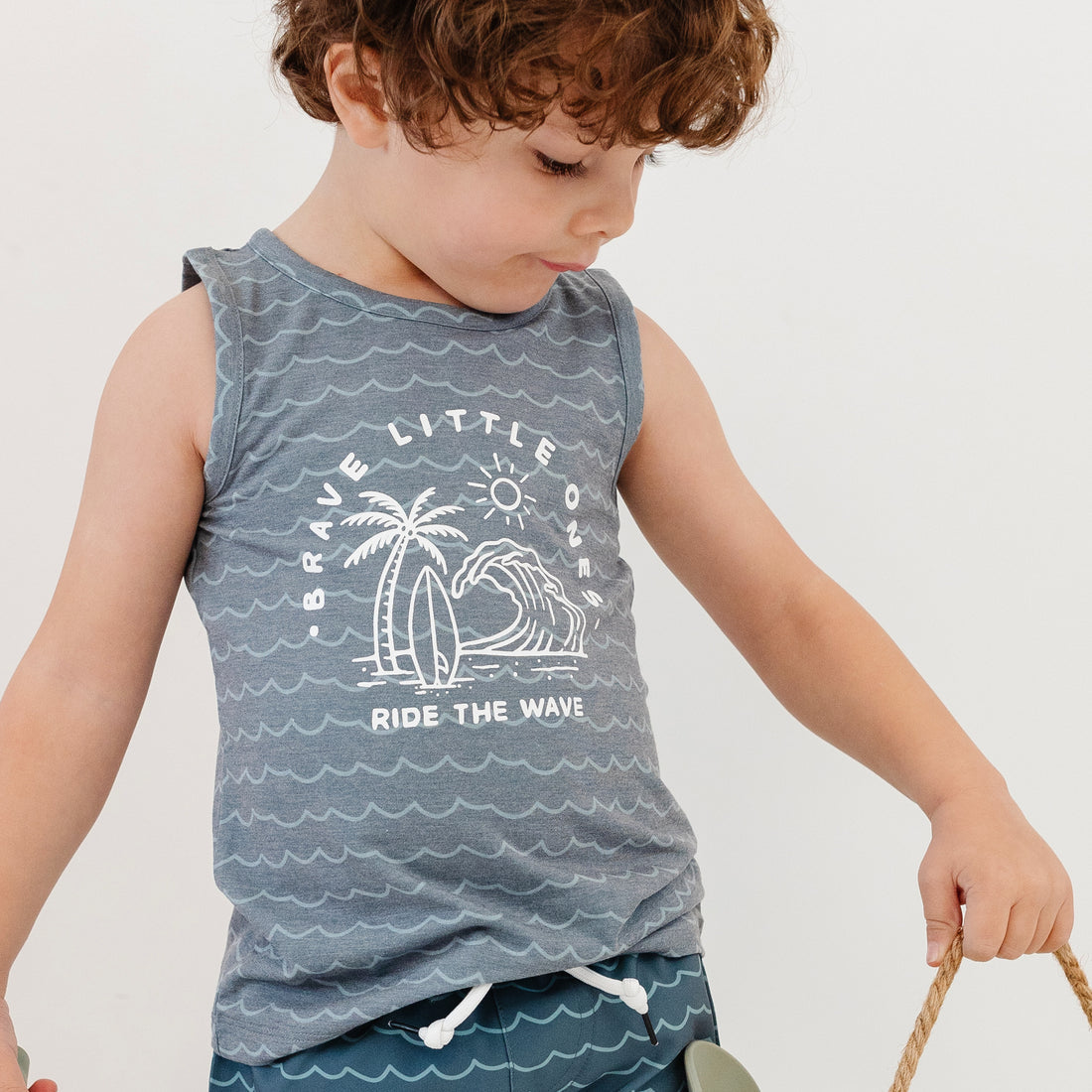 Ride the Wave Bamboo Tank