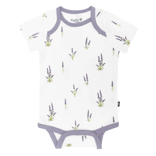 Bamboo Cotton Bodysuit | Lavender