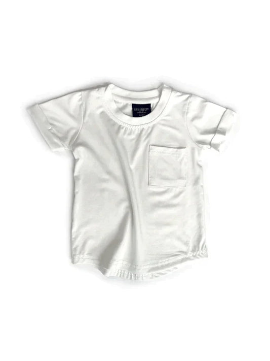 Bamboo Pocket Tee | Off White