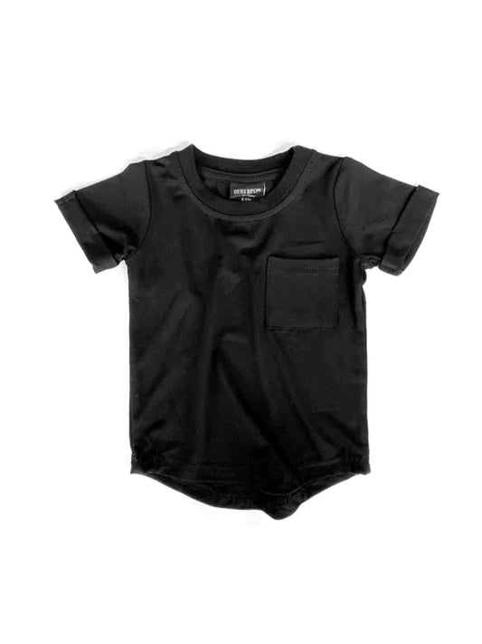 Bamboo Pocket Tee | Black