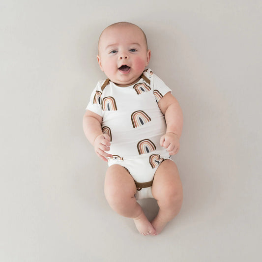 Bamboo Bodysuit | Coffee Rainbow