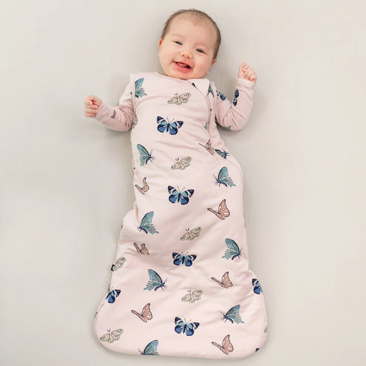 Bamboo Sleep Bag 1.0 | Blush Butterfly