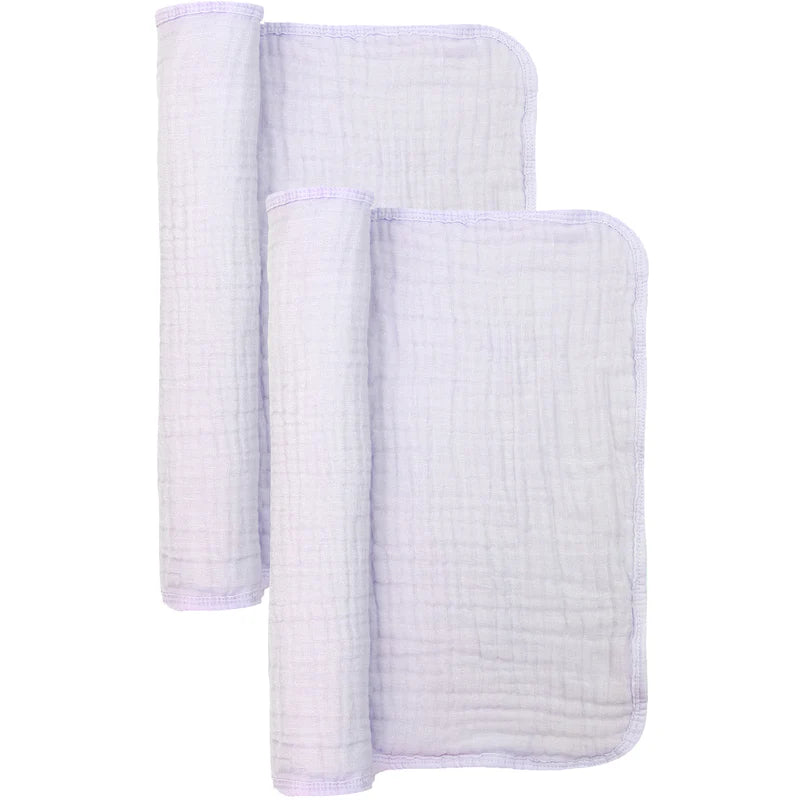 Cloud Muslin Burp Cloth 2 Packs (Multiple Color Options)