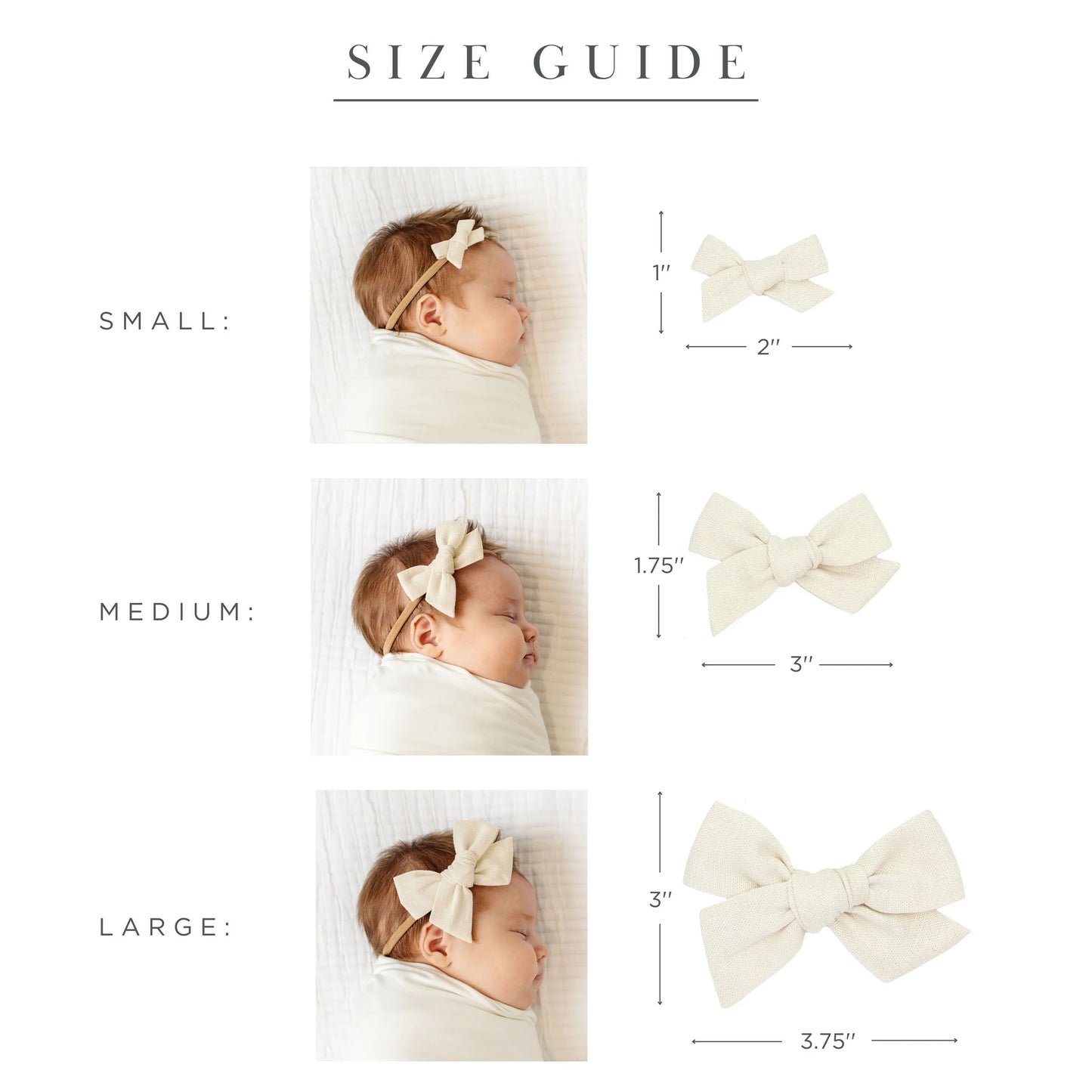Linen Bow on Nylon Headband | Dove Blue
