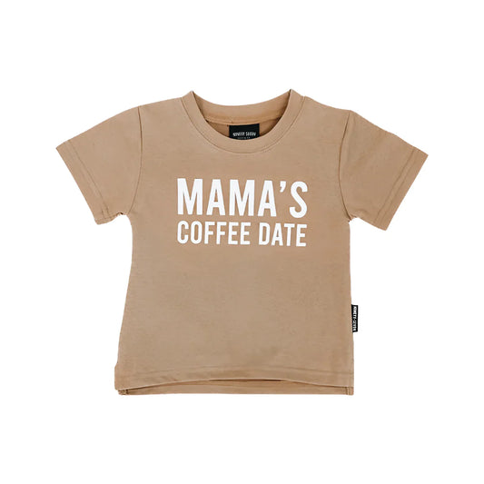 Mama's Coffee Date Tee