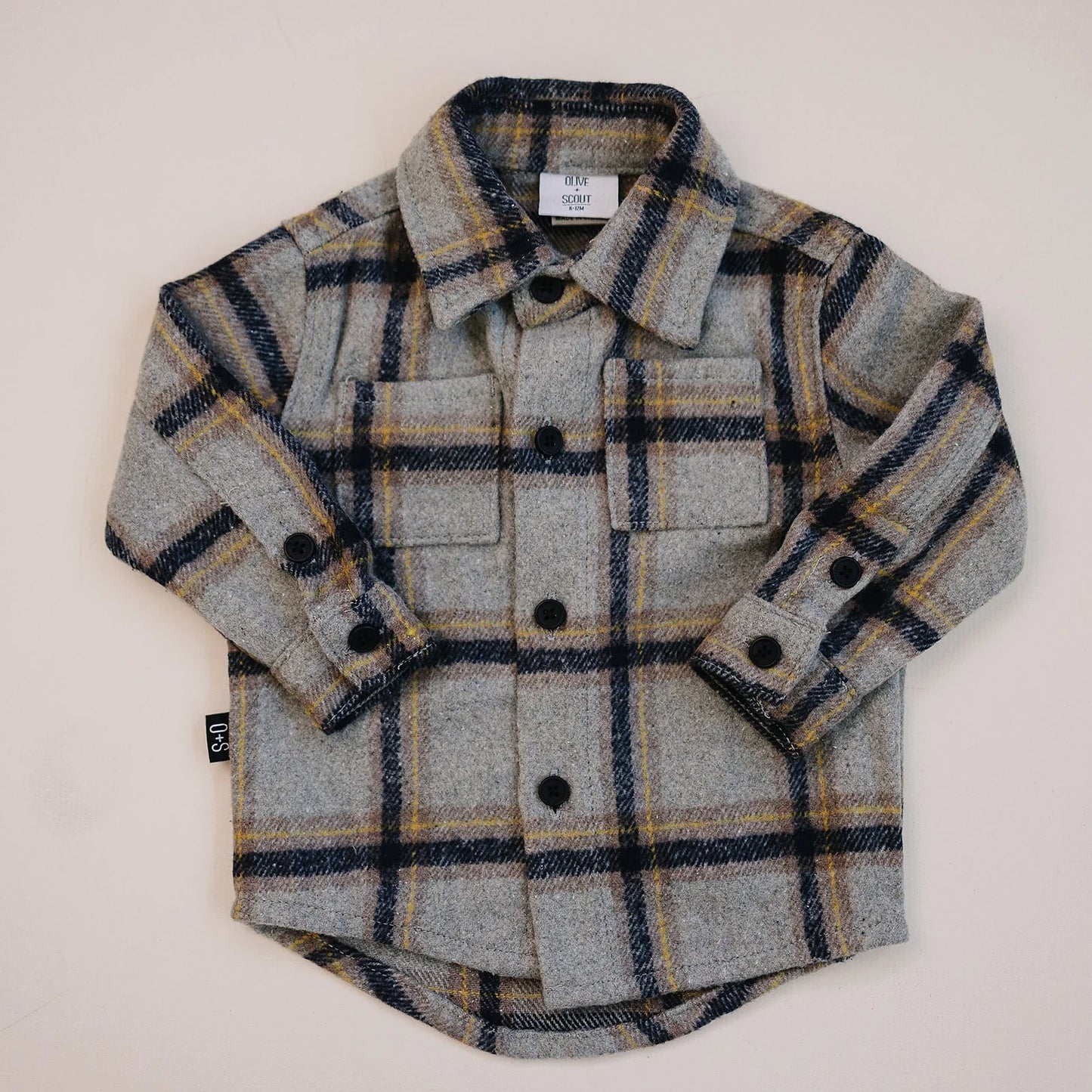 Max Button Up Shirt | Grey