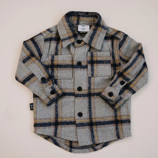 Max Button Up Shirt | Grey