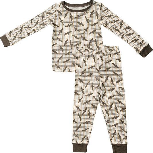 Bamboo Pajama Set | Vintage Bats