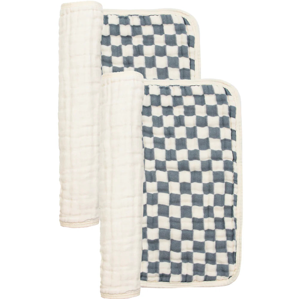 Cloud Muslin Burp Cloth 2 Packs | Miles + Cream