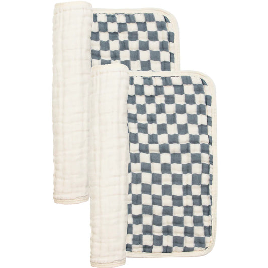 Cloud Muslin Burp Cloth 2 Packs | Miles + Cream