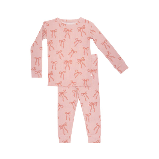 Bamboo Pajama Set | Coquette Bows