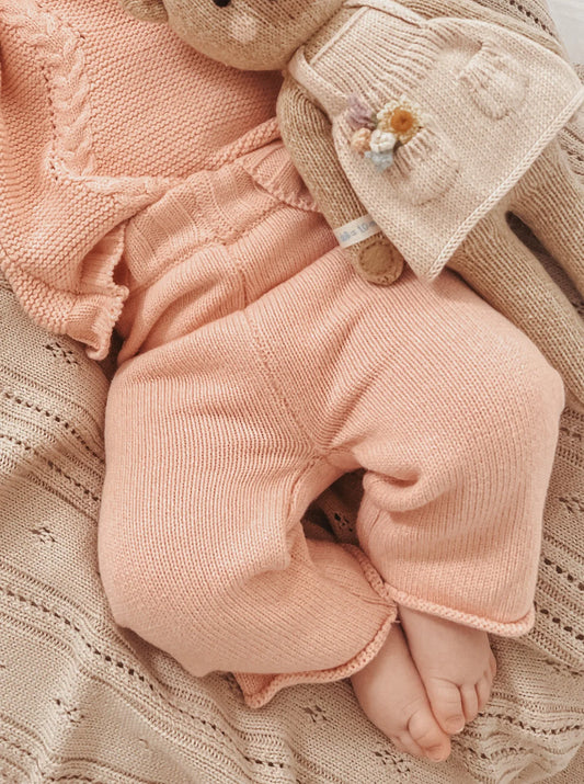 Luna + Luca Knit Pants | Pink
