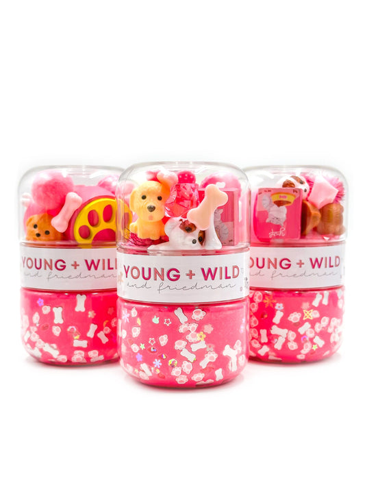 Grab & Go Dough Jar | Pink Pet Shop