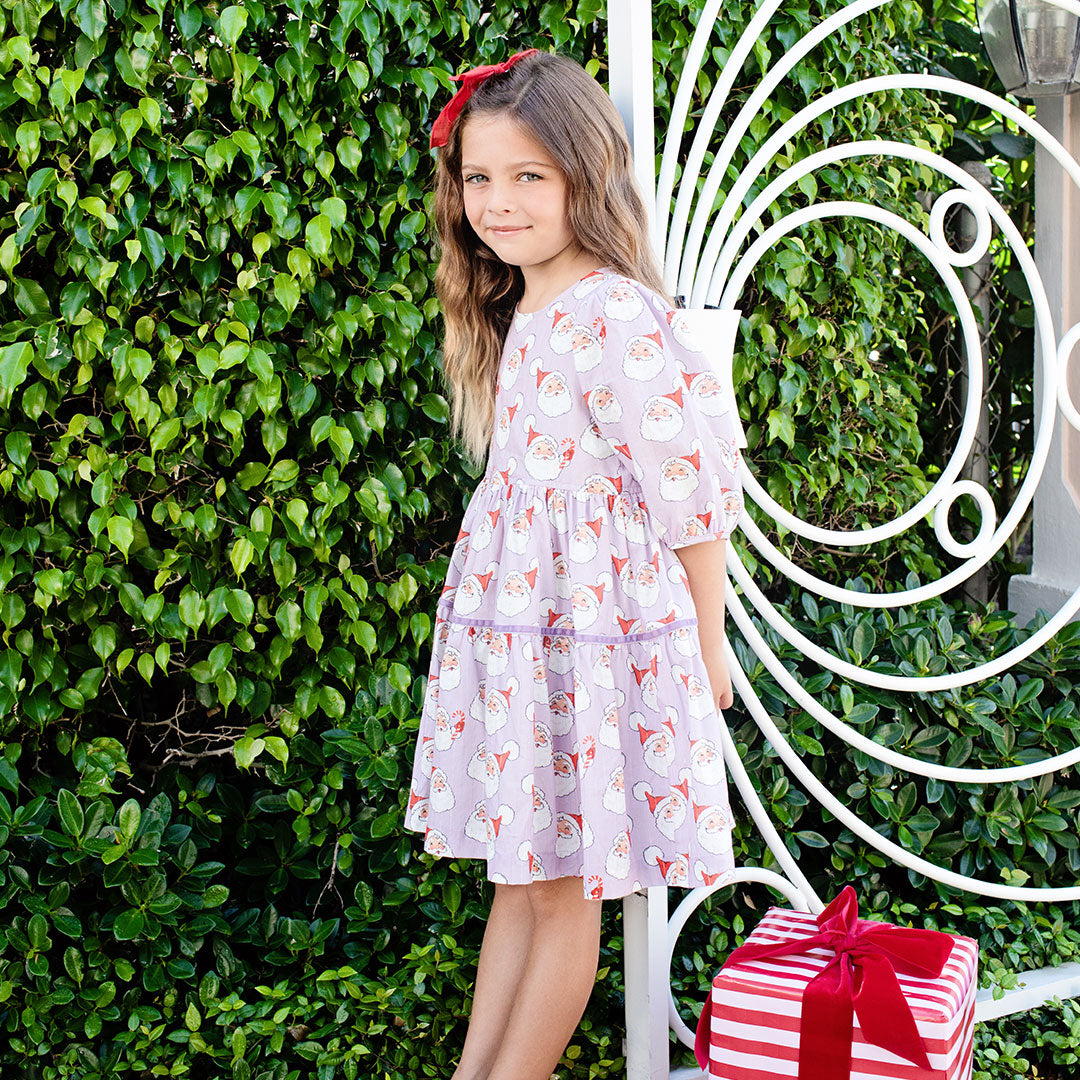 Maribelle Dress | Lavender Santa
