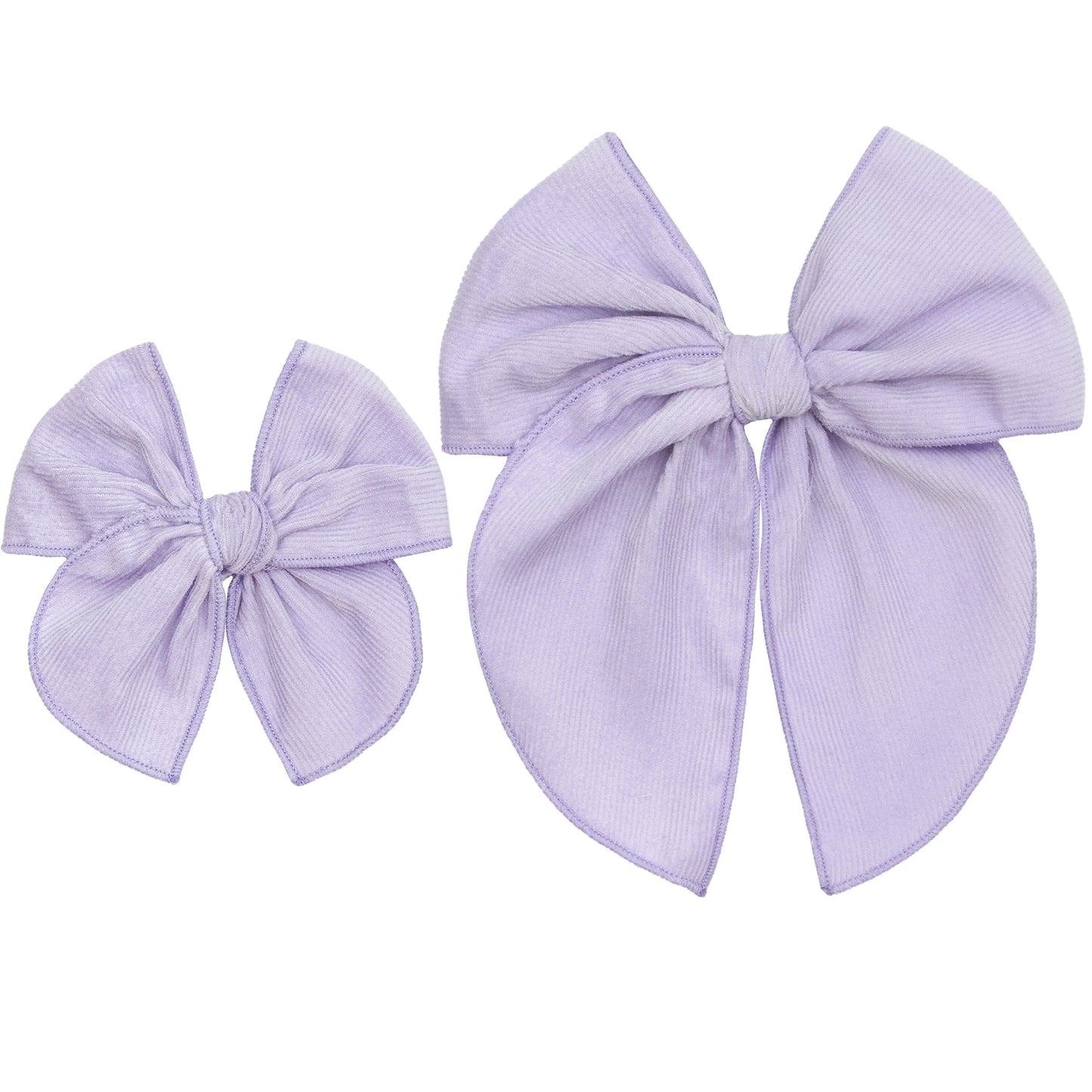 Wisteria Corduroy Heirloom Bow | Clip