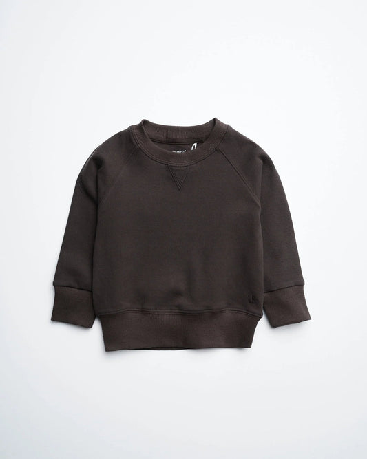 Raglan Crewneck | Brown