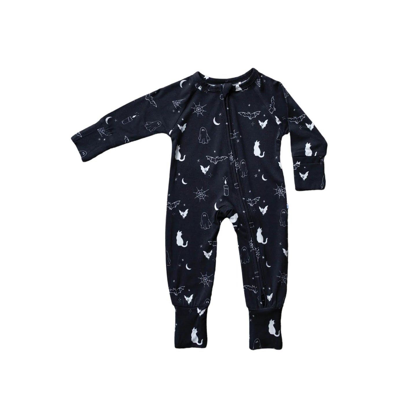 PRE-ORDER Spooky | Bamboo Zip Romper